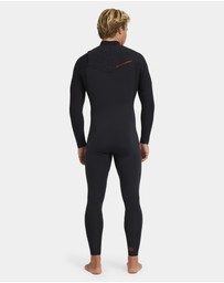 Billabong - Mens 4/3Mm Revolution Natural Chest Zip Long Sleeve Fullsuit
