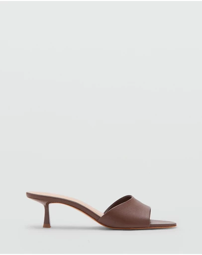 M.N.G - Heel Non-Structured Sandals