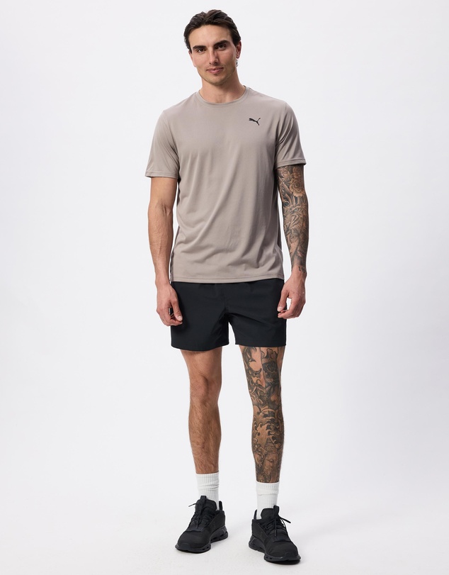 Puma - Train All Day Essentials Solid Cat Tee (LC Small Cat)