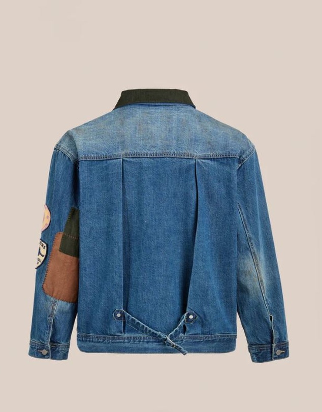 Found - Denim Patchwork Jacket
