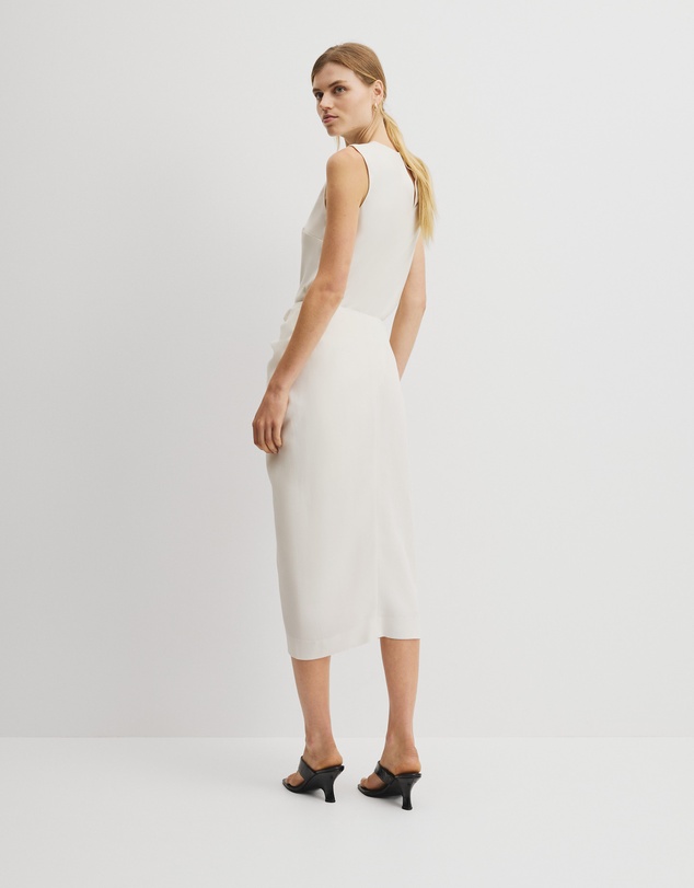 Country Road - Knot Detail Midi Skirt