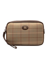 Pre-Loved by Azura Reborn - Pre-Loved Vintage Check Canvas Clutch