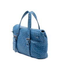 Pre-Loved by Azura Reborn - Pre-Loved Nappa Intrecciato Flap Satchel