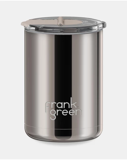 Frank Green - 12oz Ceramic Coffee Cup with Hinged Screw Lid
