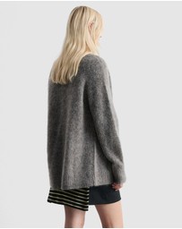 & Other Stories - Long Mohair-Blend Cardigan