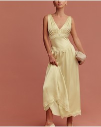 Reformation - Stasia Silk Dress