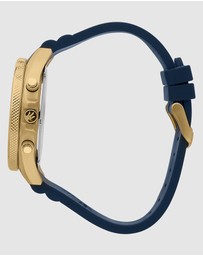 Maserati - Maserati Sfida Blue Gold Watch