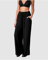 UNE PIECE - Linen Palazzo Pants