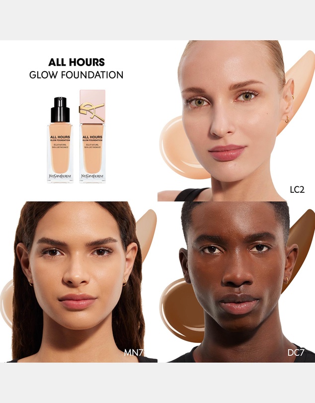 Yves Saint Laurent - All Hours Glow Foundation DC7