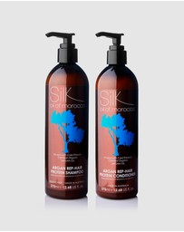 Silk Oil of Morocco - Argan REP-Hair Protein Duo