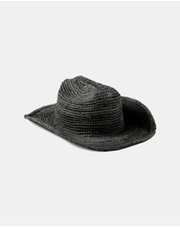 Lack Of Color - Raffia Cowboy Hat