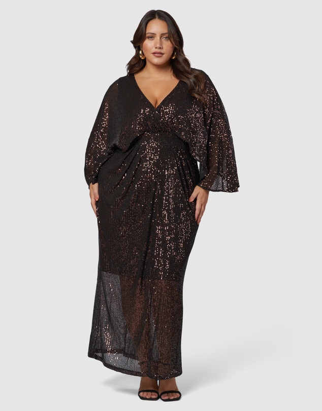 Pink Dusk by Curve Project - Red Carpet Ready Maxi Dress