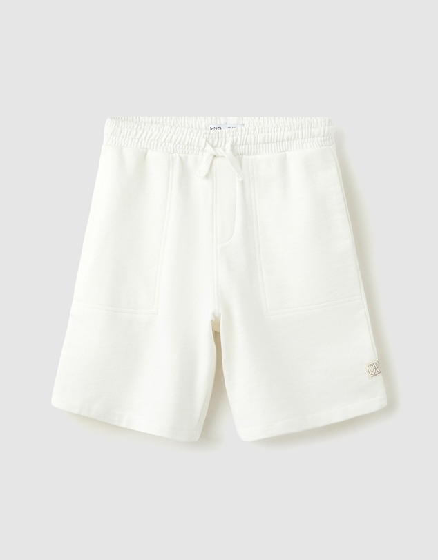 M.N.G - White Shorts - Kids-Teens