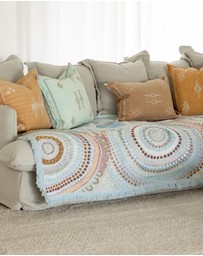 Good Throw Co - Blue Ocean Art Throw Rug