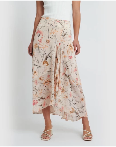 Forcast - Elaina Printed Skirt