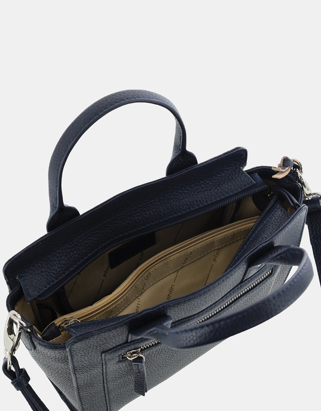 Pierre Cardin - Pierre Cardin Ladies Leather Mini Tote Crossbody Bag