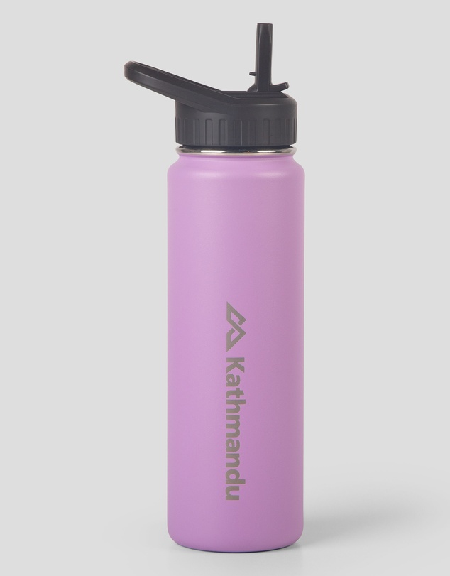 Kathmandu - Straw Lid Insulated Bottle - 710 ml