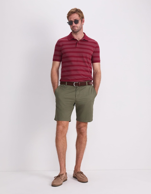 Sportscraft - SC Stripe Pique Polo
