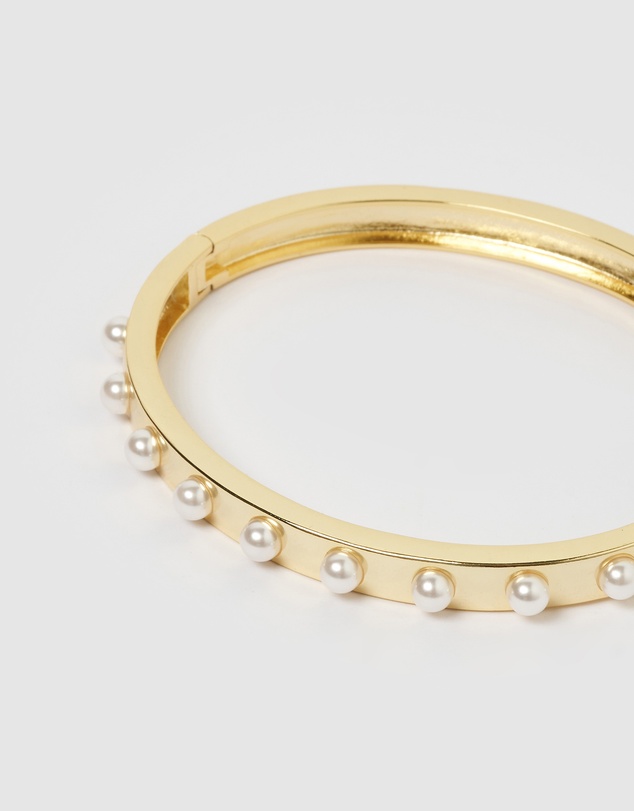 Izoa - Snow Embellished Cuff