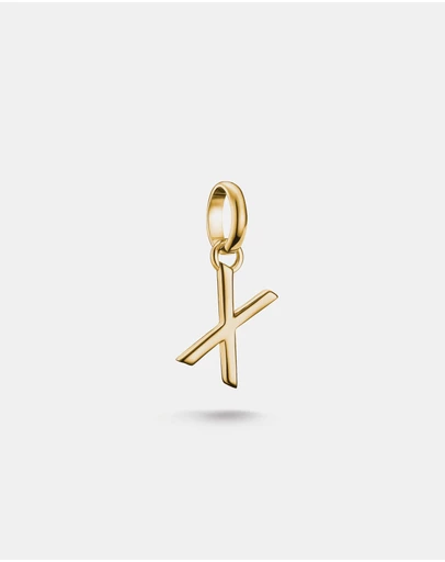 THOMAS SABO - THOMAS SABO Connect Charm letter X Gold