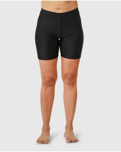 Modest Mermaid - Black Tide Swim short