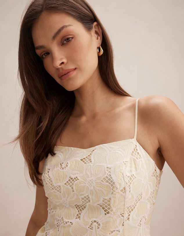Forever New - Millie Embroidered Midi Dress