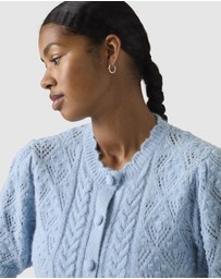 Levi's - Pauline Pointelle Short-Sleeve Cardigan