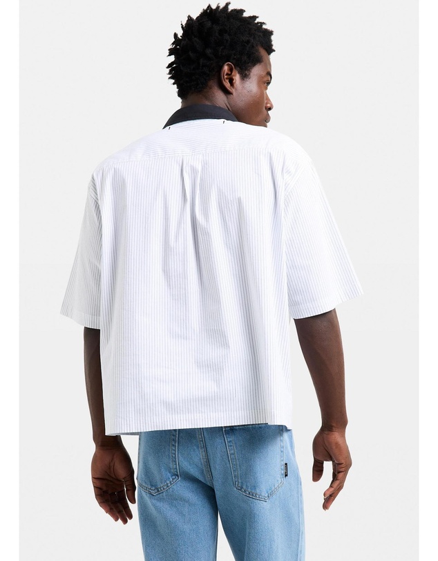 Black Noise White Rain - Baseline Short Sleeve Shirt