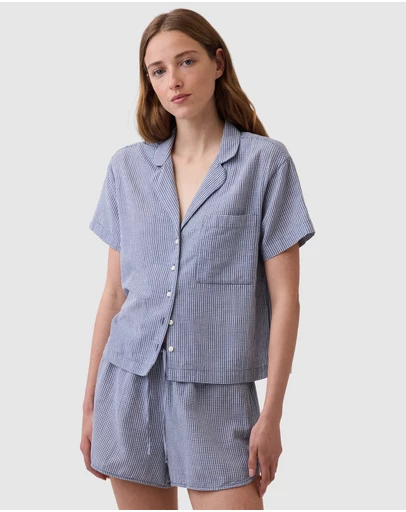 GAP - Gauze Camp Shirt