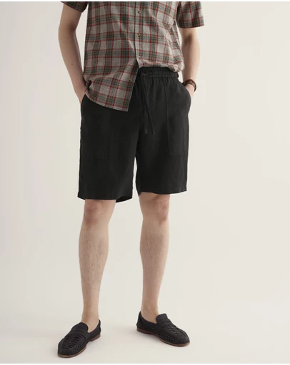 Seasalt - Men's Sandcart Linen Shorts