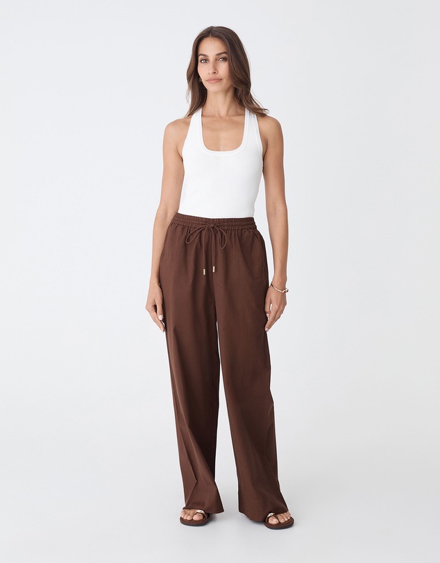 Forcast - Bronte Cotton Drawstring Pants