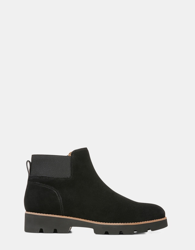 Vionic - Brionie Chelsea Boot - Black Suede