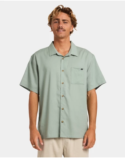 Billabong - Mens Riccardo Pocket Short Sleeve Shirt
