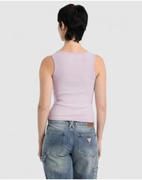 GUESS Originals - GUESS Originals Rhinestone Tank Top