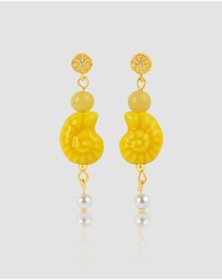 Carly Paiker - San Sebastian Conch Earrings