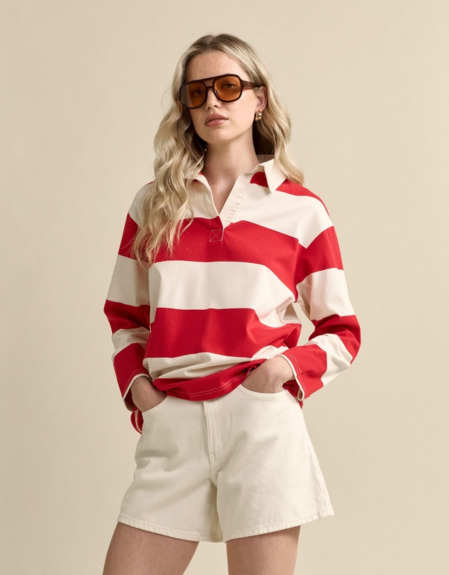 MVN - Striped Rugby Top