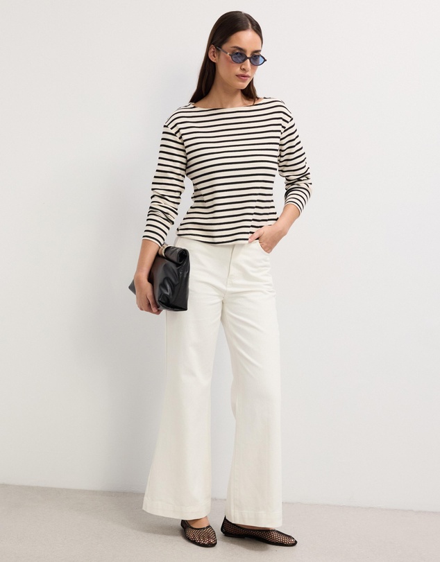 The Fated - Isla High Waisted Wide Leg Jeans