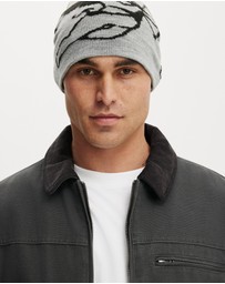 Cotton On - Skull Beanie