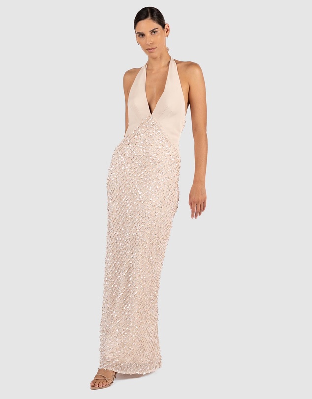 One Fell Swoop - Chloe Halter Maxi Dress