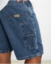 Vintage by The Real Deal - Pre Loved - Vintage Wrangler Denim Carpenter Shorts