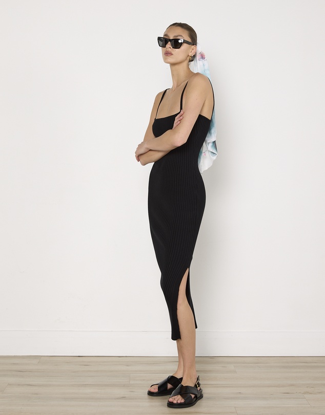 Cirkular - Pre-Loved - Anna Quan Ribbed Knit Pencil Dress