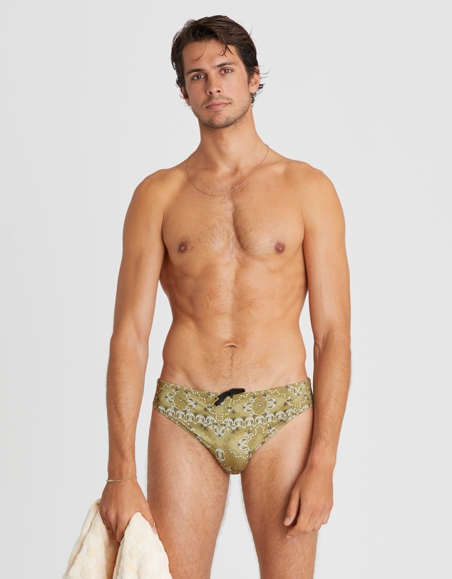 Aqua Blu Australia - Driftwood Racer Briefs