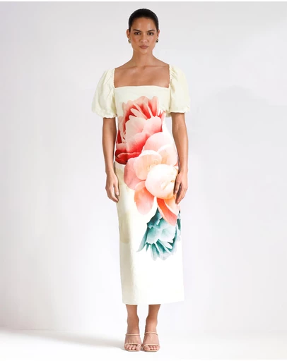 Pasduchas - Nostalgia Sleeve Midi Dress