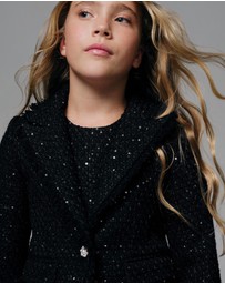 Bardot Junior - Ava Boucle Blazer - Kids-Teens
