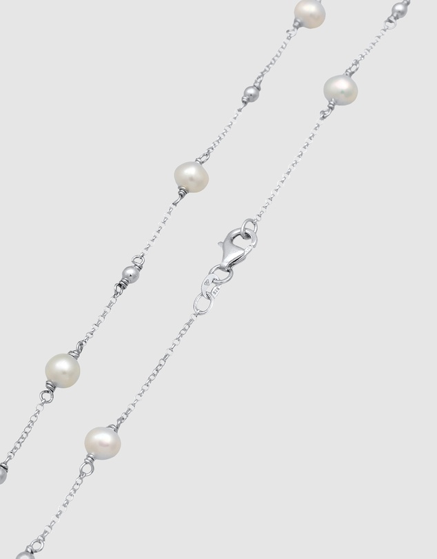 Elli Jewelry - Freshwater Pearl Necklace in 925 Silver