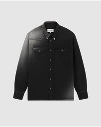 MM6 Maison Margiela - Faded Denim Overshirt