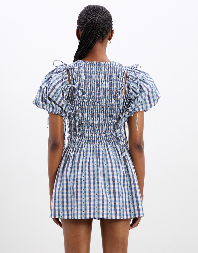 Damson Madder - Becca Bubble Mini Dress