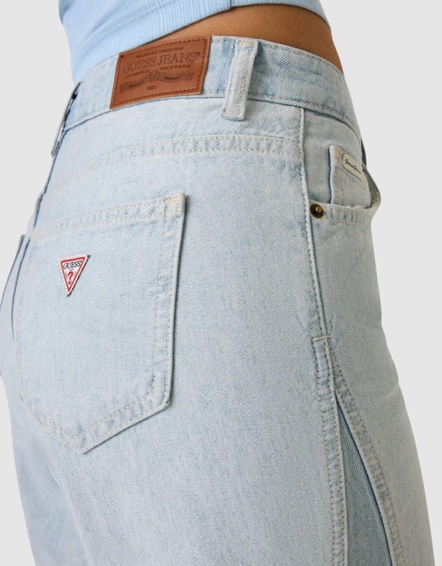 GUESS Jeans - GUESS JEANS G11 High-Rise Wide Leg Twisted Jeans