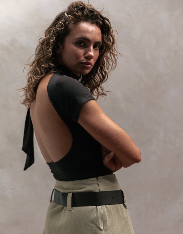 Style Addict - Ayla Scarf Wrap Top