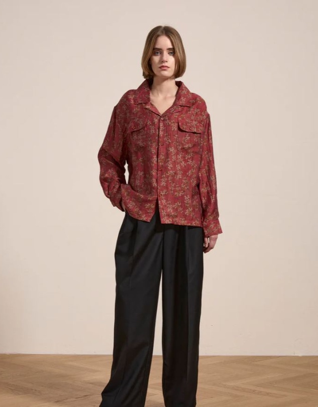 Found - Floral Camp Shirt